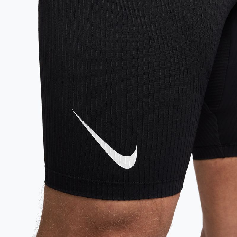 Шорти для бігу чоловічі Nike AeroSwift Dri-Fit ADV 1/2 Tights black/summit white 9