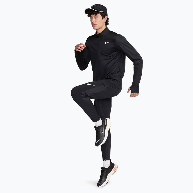 Кофта для бігу чоловіча Nike Pacer Dri-Fit 1/2 Zip black 2
