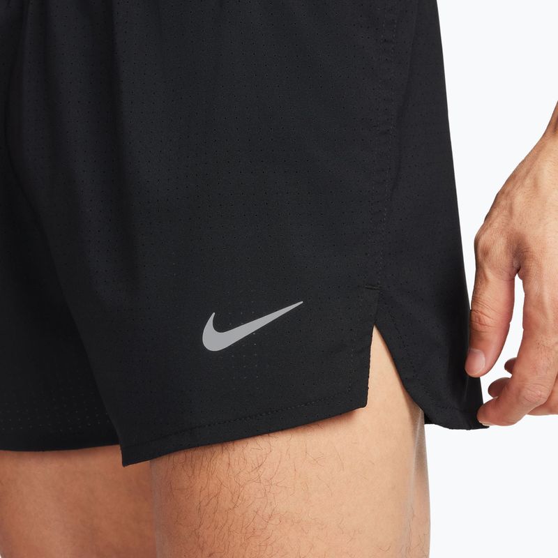 Шорти для бігу чоловічі Nike Fast Dri-Fit Brief Lined 3" black/black 4