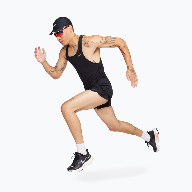 Чоловіча бігова майка Nike Fast Dri-Fit чорна 2