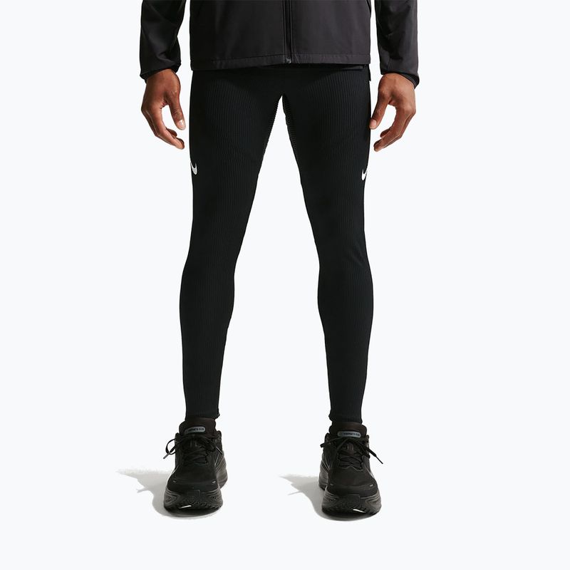 Легінси чоловічі Nike AeroSwift black/summit white