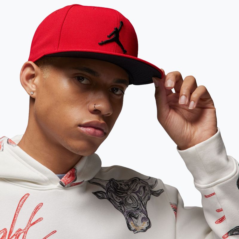 Кепка Nike Jordan Jumpman Pro gym red/black/black 7