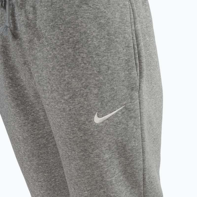 Жіночі спортивні штани Nike Phoenix Fleece Mid-Rise темно-сірого кольору з вересу/вітрила 3