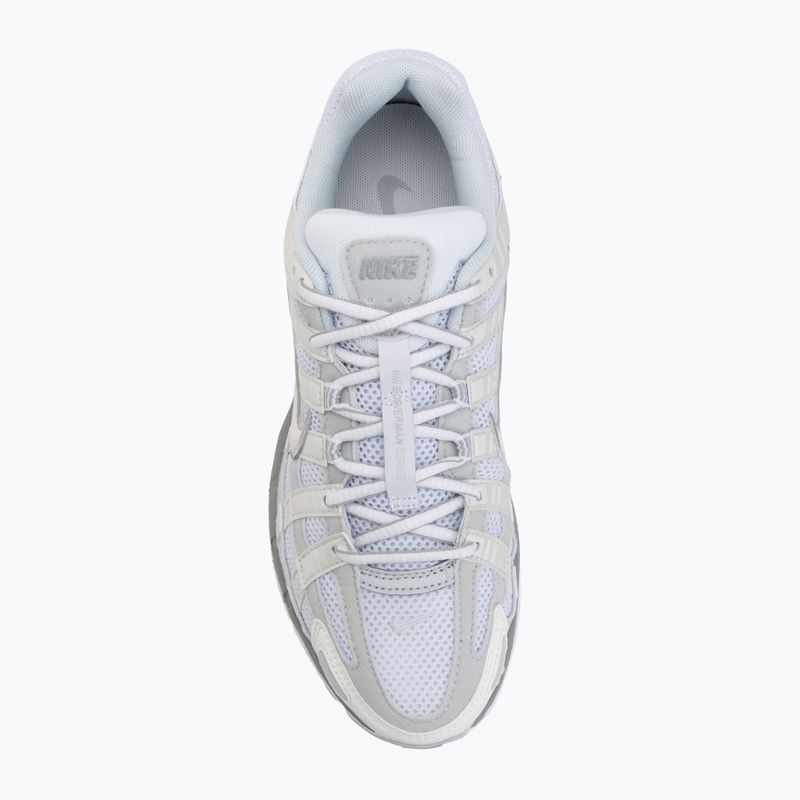 Кросівки жіночі Nike P-6000 metallic summit white/pure platinum/white 5