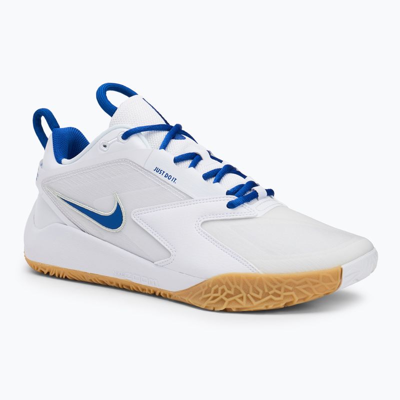 Кросівки волейбольні Nike Zoom Hyperace 3 white/game royal/photon dust