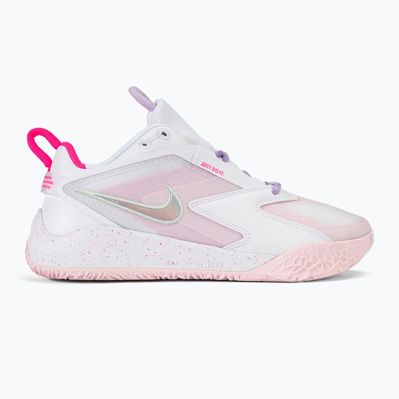 Взуття для волейболу Nike Zoom Hyperace 3 SE білий/гіпер рожевий/м’ятна піна/фіолетовий туман/рожевий foam 2
