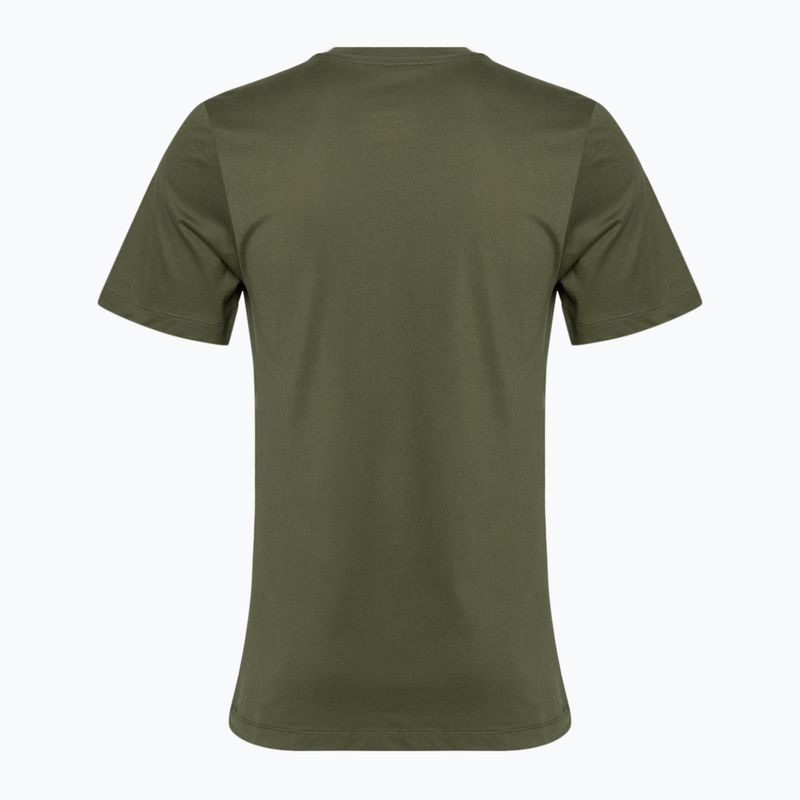 Футболка для бігу чоловіча Nike Dri-Fit UV medium olive 2