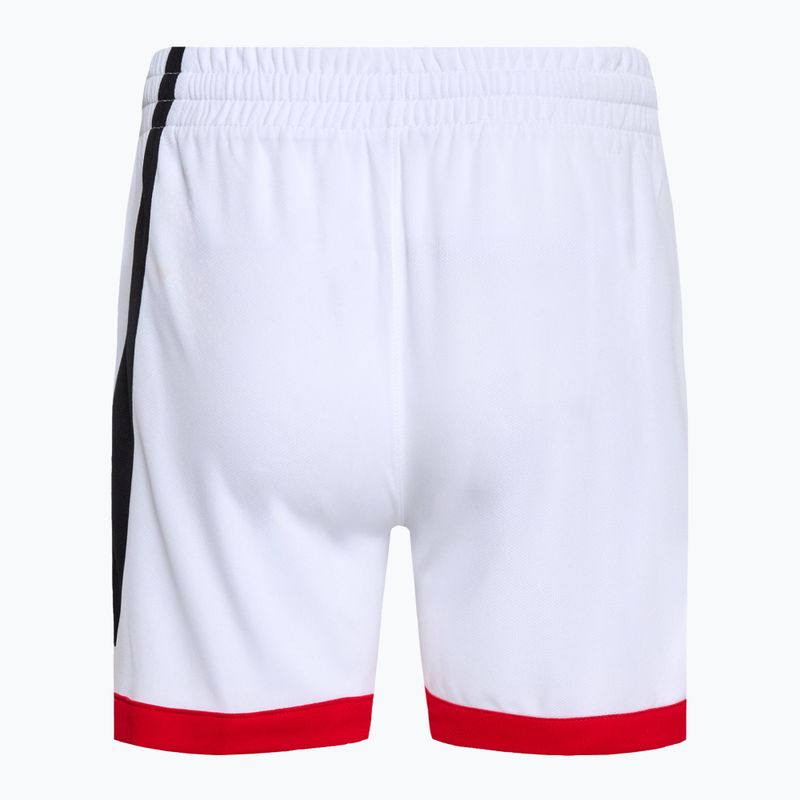Шорти для тренувань дитячі Nike Dri-Fit Multi+ white/black/university red 2