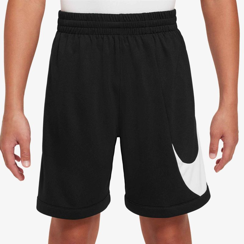 Шорти для тренувань дитячі Nike Dri-Fit Multi+ black/white/black