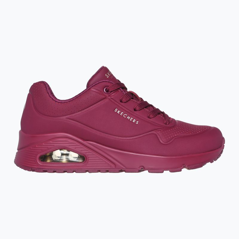 Кросівки жіночі SKECHERS Uno Stand On Air plum 2