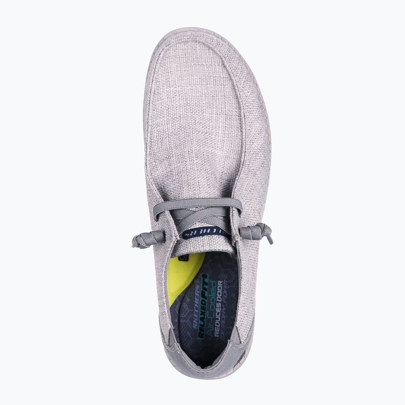 Чоловічі туфлі SKECHERS Melson Nela сірі 4
