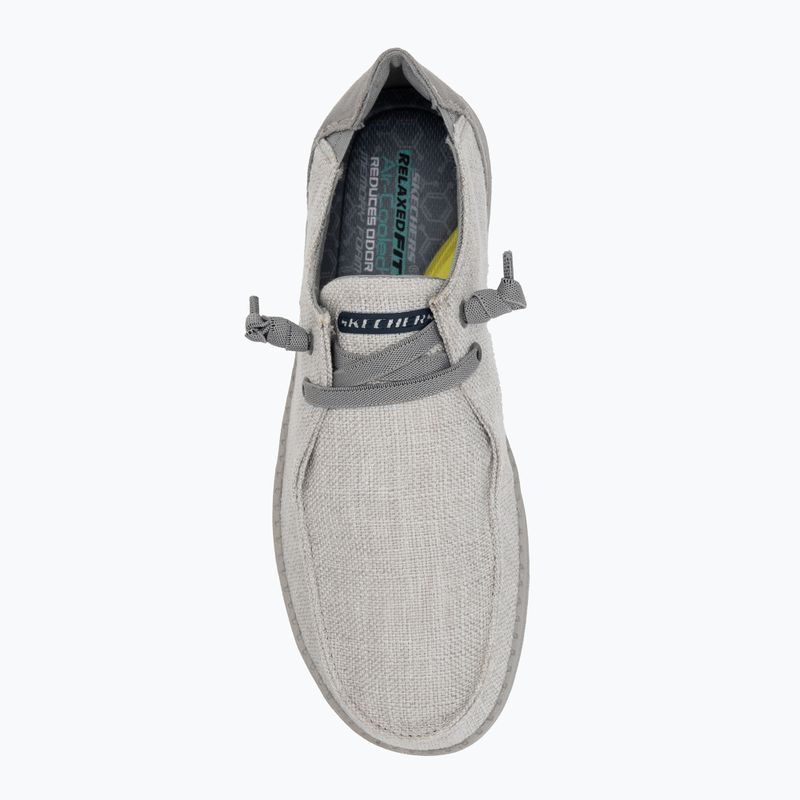 Чоловічі туфлі SKECHERS Melson Nela сірі 5