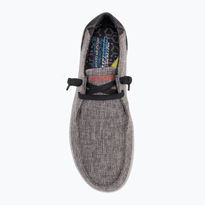 Чоловічі туфлі SKECHERS Melson Nela чорні 5