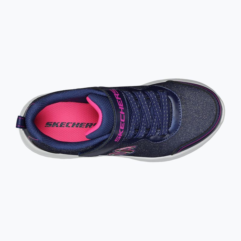 Кросівки тренувальні дитячі SKECHERS Bounder Girly Groove navy 15