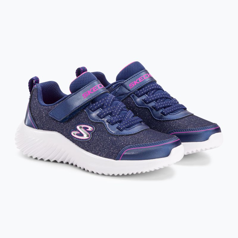 Кросівки тренувальні дитячі SKECHERS Bounder Girly Groove navy 4