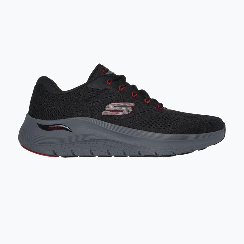 Кросівки чоловічі SKECHERS Arch Fit 2.0 black/red 9