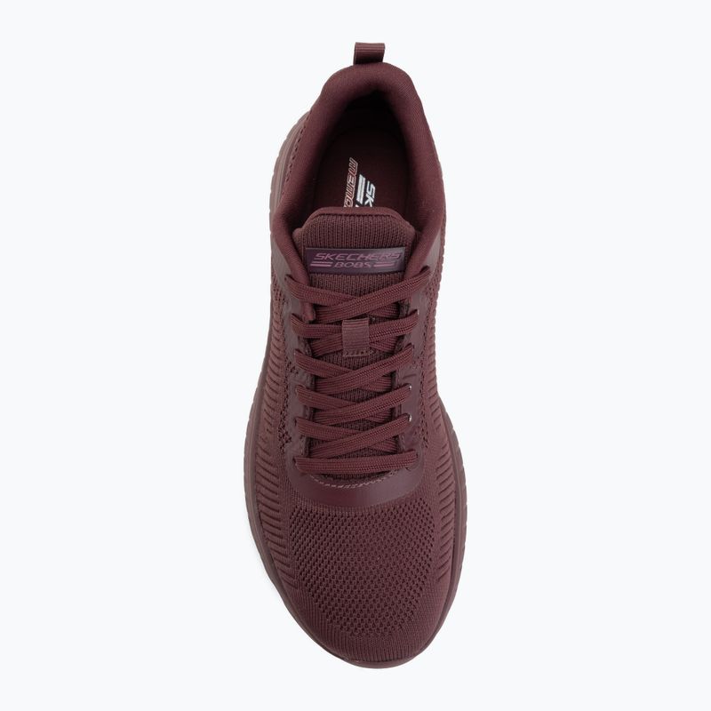 Кросівки жіночі SKECHERS Bobs Squad Chaos Face Off purple 5