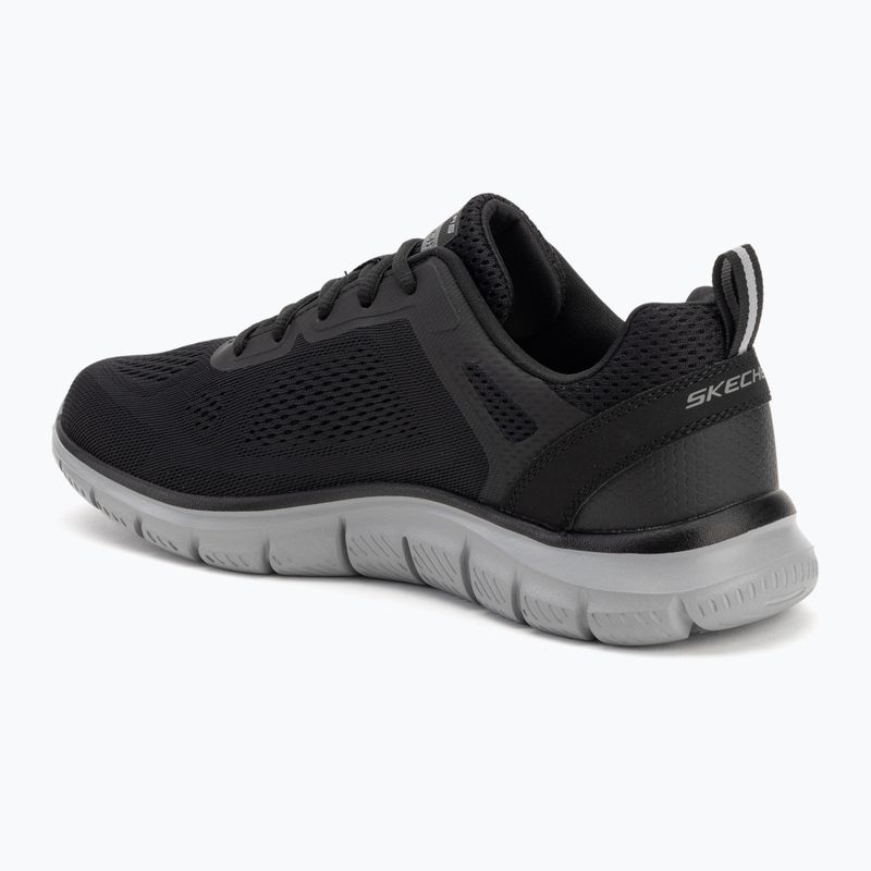 Кросівки чоловічі SKECHERS Track Broader black/charcoal 3