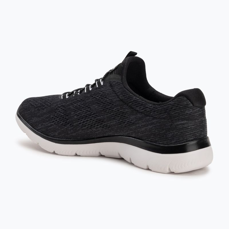 Кросівки жіночі SKECHERS Summits Fun Flare black/white 3