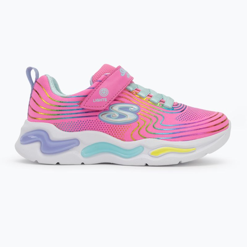 Кросівки дитячі SKECHERS S-Lights Wavy Beams pink/multi 3
