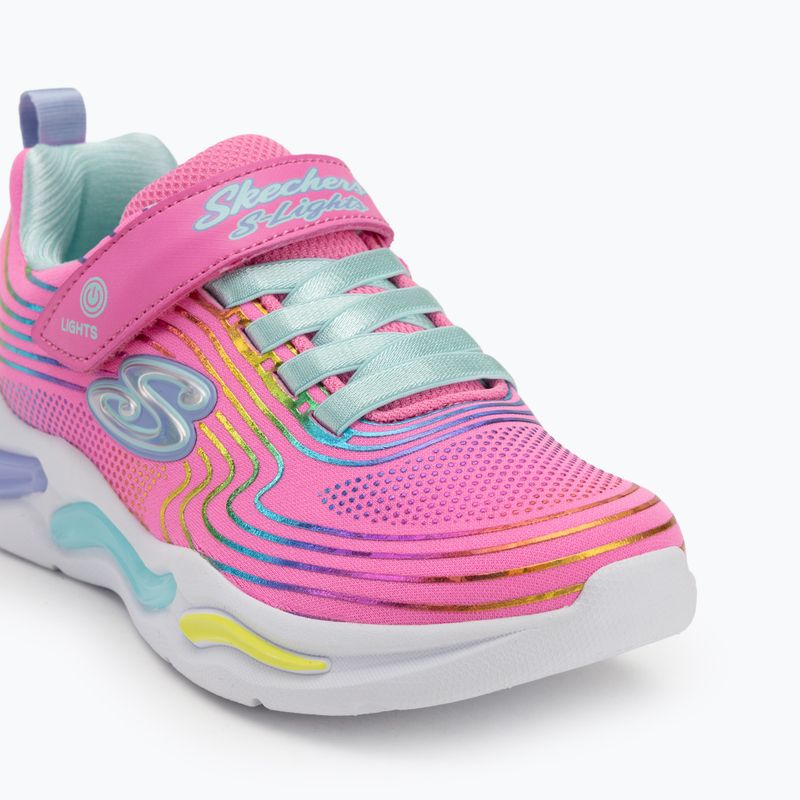 Кросівки дитячі SKECHERS S-Lights Wavy Beams pink/multi 7