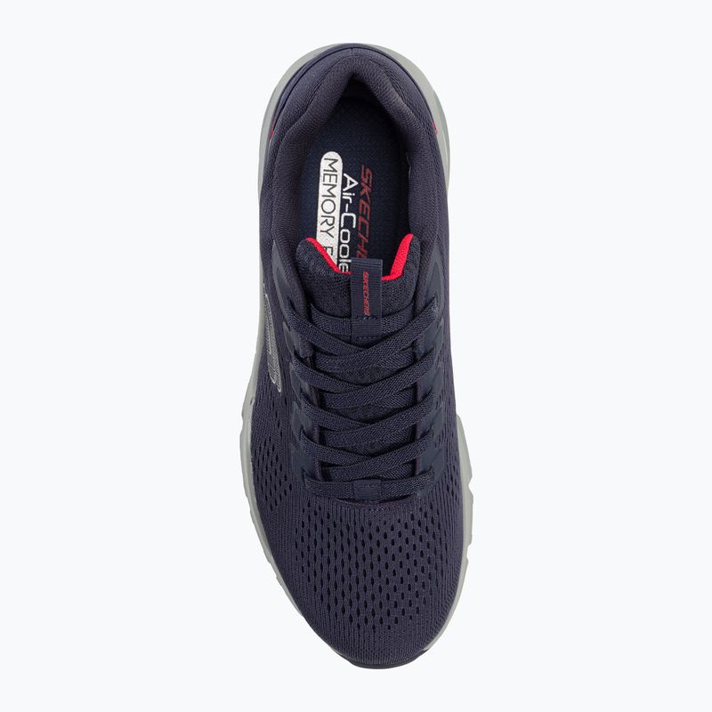 Кросівки тренувальні чоловічі SKECHERS Skech-Air Ventura navy/red 6