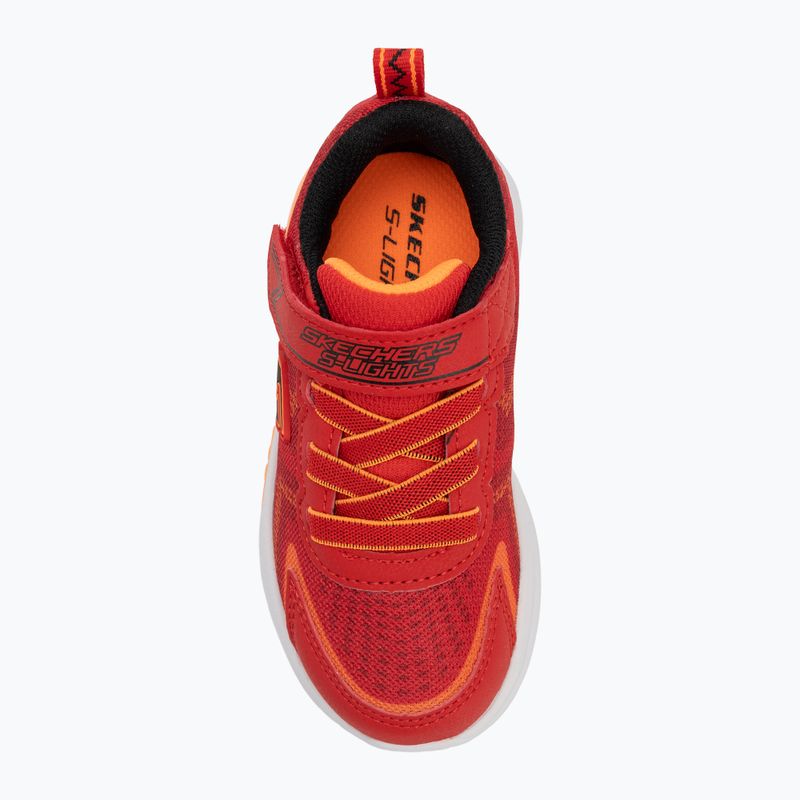 Кросівки дитячі SKECHERS S-Lights Tri-Namics red/orange 5