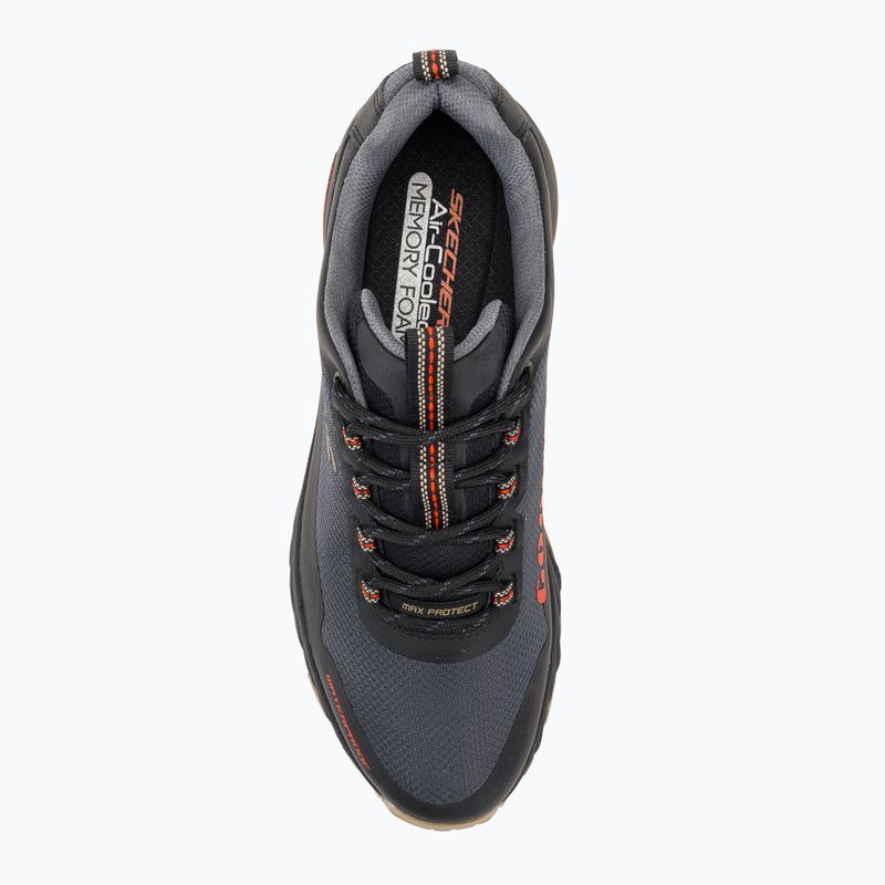 Чоловічі кросівки Skechers Max Protect Fast Track чорні / мульти 6