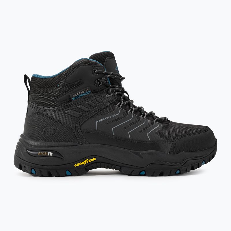 Взуття трекінгове чоловіче SKECHERS Arch Fit Dawson Raveno black 2