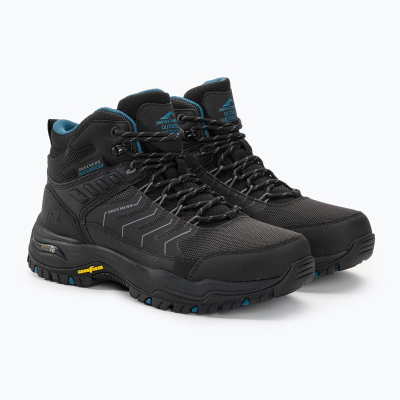 Взуття трекінгове чоловіче SKECHERS Arch Fit Dawson Raveno black 4