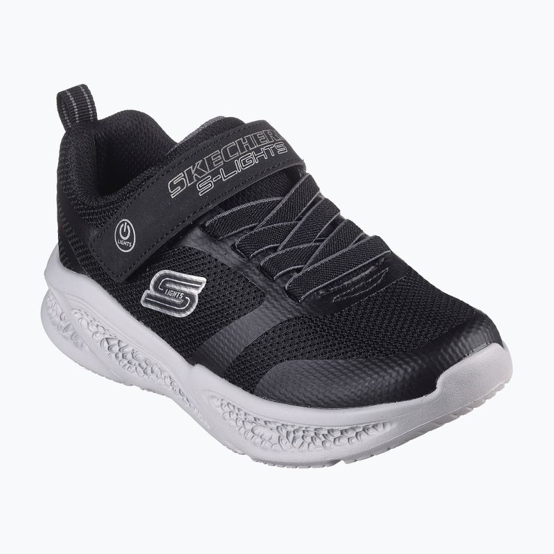 SKECHERS Дитячі кросівки Skechers Meteor-Lights чорні/сірі 8