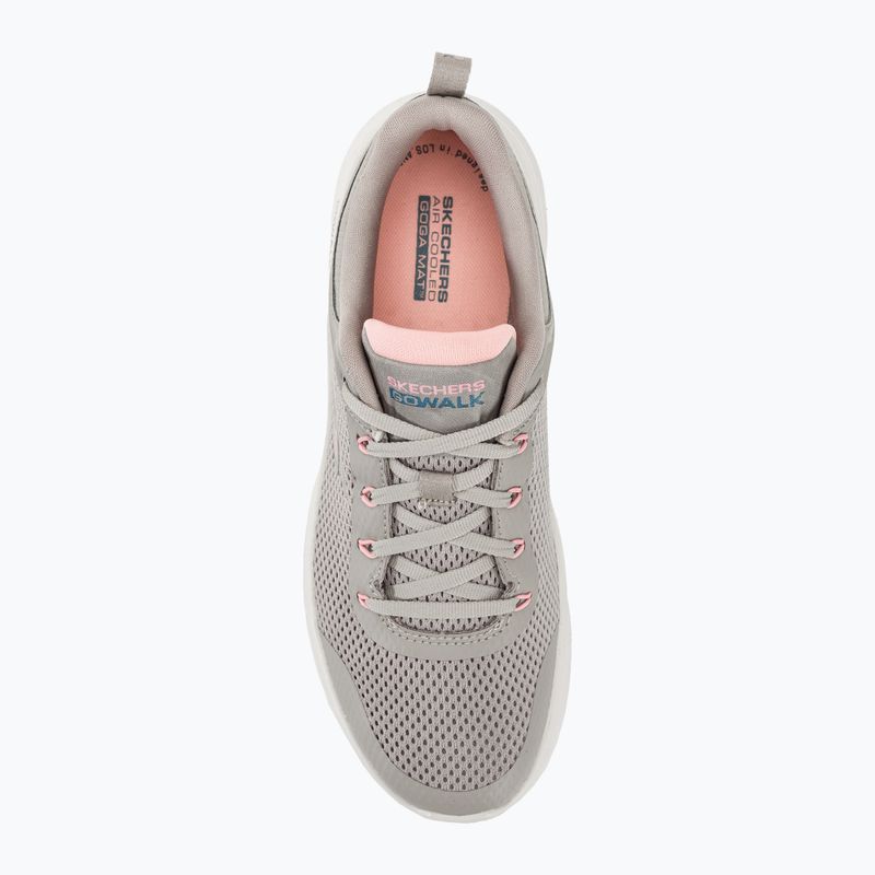 Кросівки жіночі SKECHERS Go Walk Flex Caley taupe/pink 5
