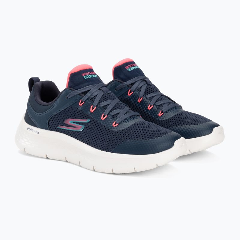 Кросівки жіночі SKECHERS Go Walk Flex Caley navy/white/coral 5