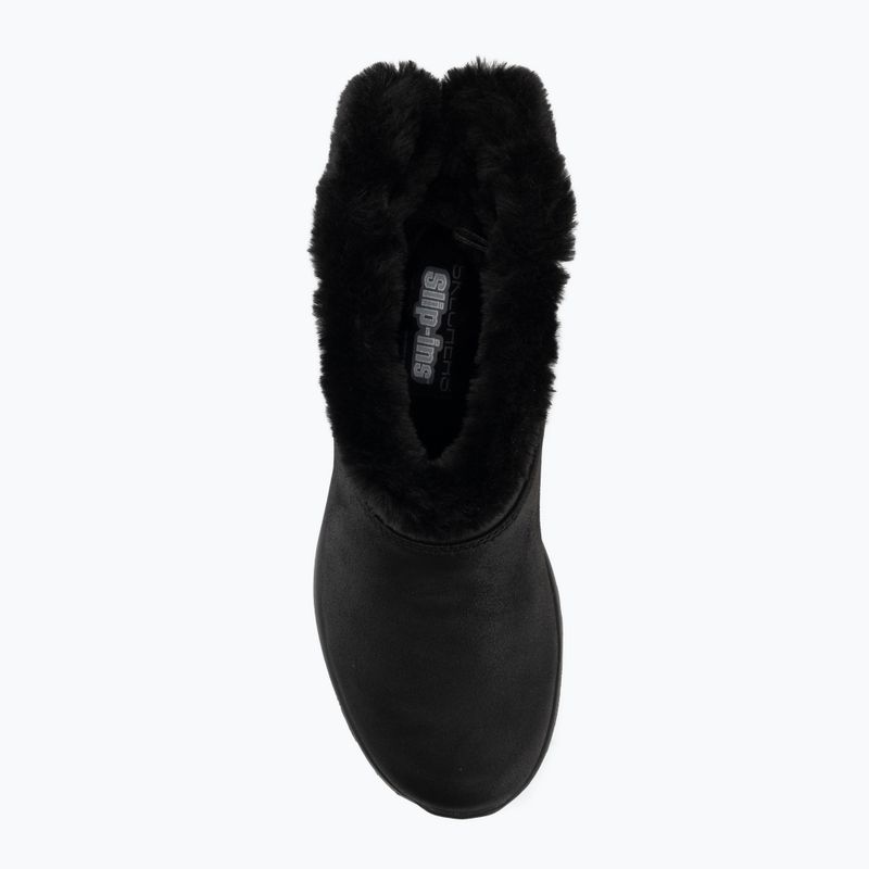 Черевики зимові жіночі SKECHERS On-The-Go Joy Cozy Dream black 5
