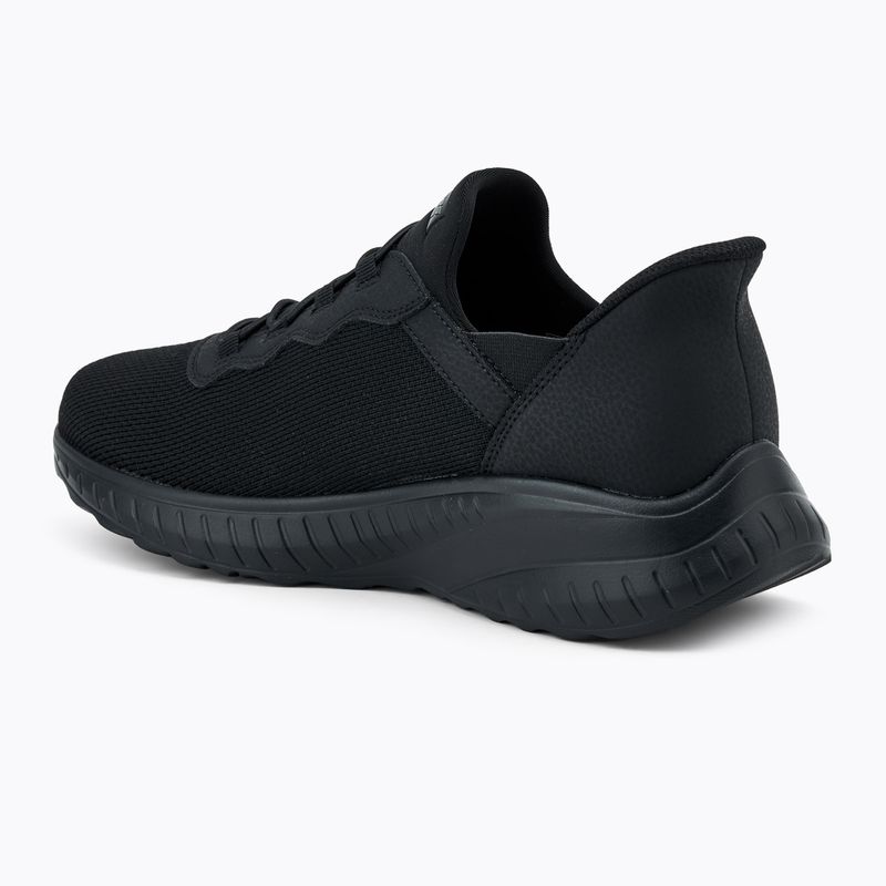 Кросівки чоловічі SKECHERS Slip-ins Bobs Squad Chaos Daily Hype black 3