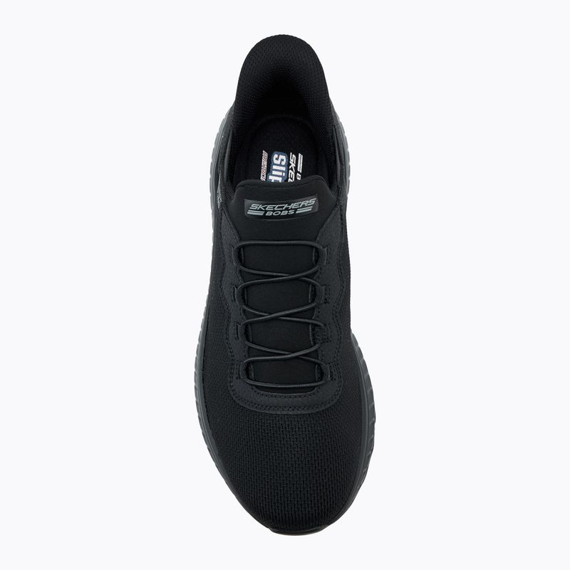 Кросівки чоловічі SKECHERS Slip-ins Bobs Squad Chaos Daily Hype black 5