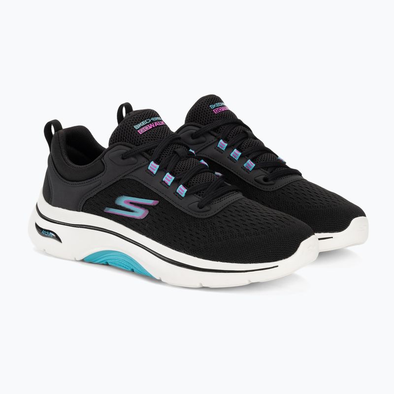 Кросівки жіночі SKECHERS Go Walk Arch Fit 2.0 Balin black/multi 5
