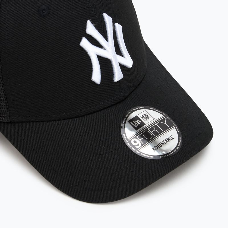 Бейсболка New Era Home Field 9Forty Trucker New York Yankees чорна 3