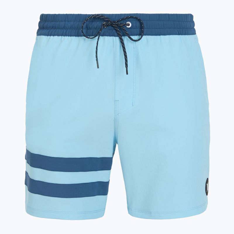 Шорти для плавання чоловічі Hurley Phantom Eco Block Party Volley 17" blue dream