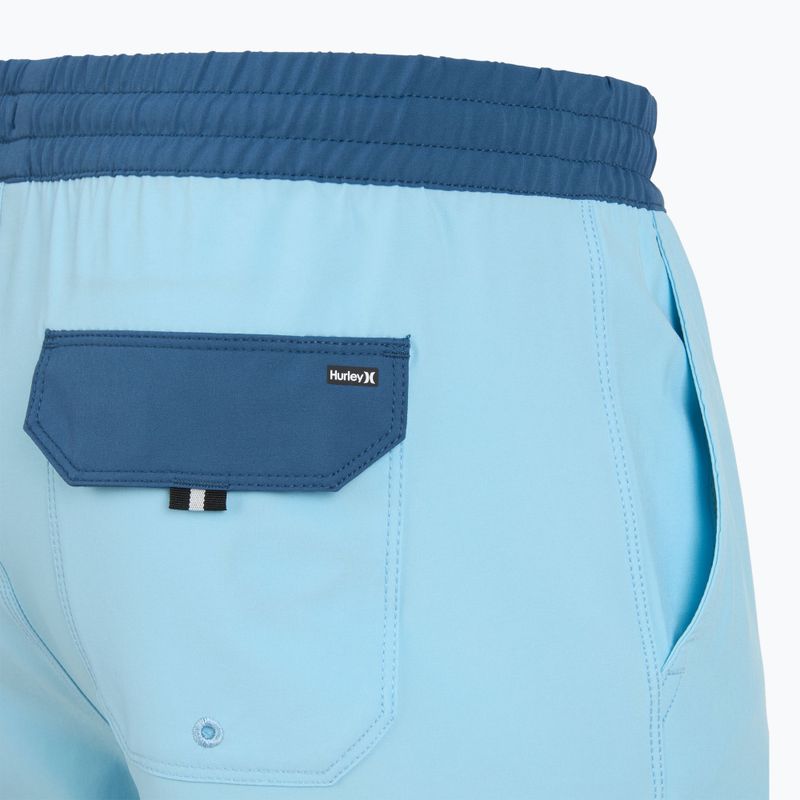 Шорти для плавання чоловічі Hurley Phantom Eco Block Party Volley 17" blue dream 4
