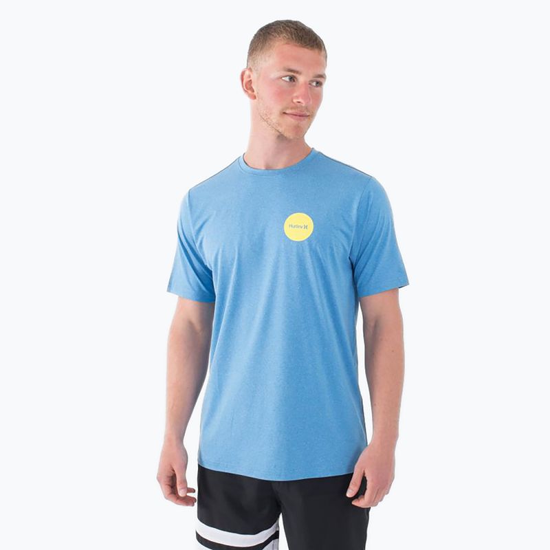 Футболка чоловіча Hurley Everyday Hybrid Upf kingdom blue heather
