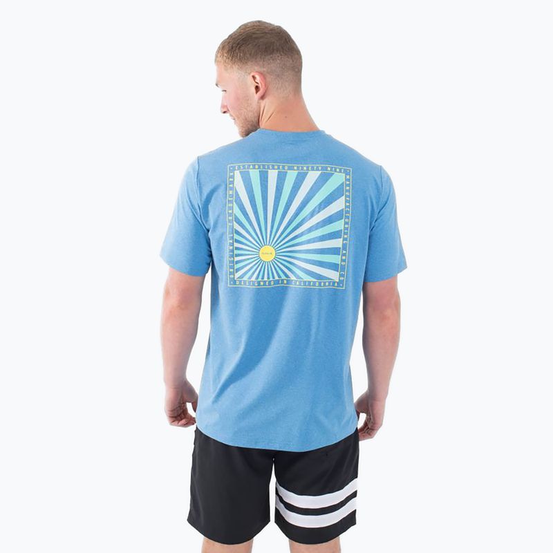 Футболка чоловіча Hurley Everyday Hybrid Upf kingdom blue heather 4
