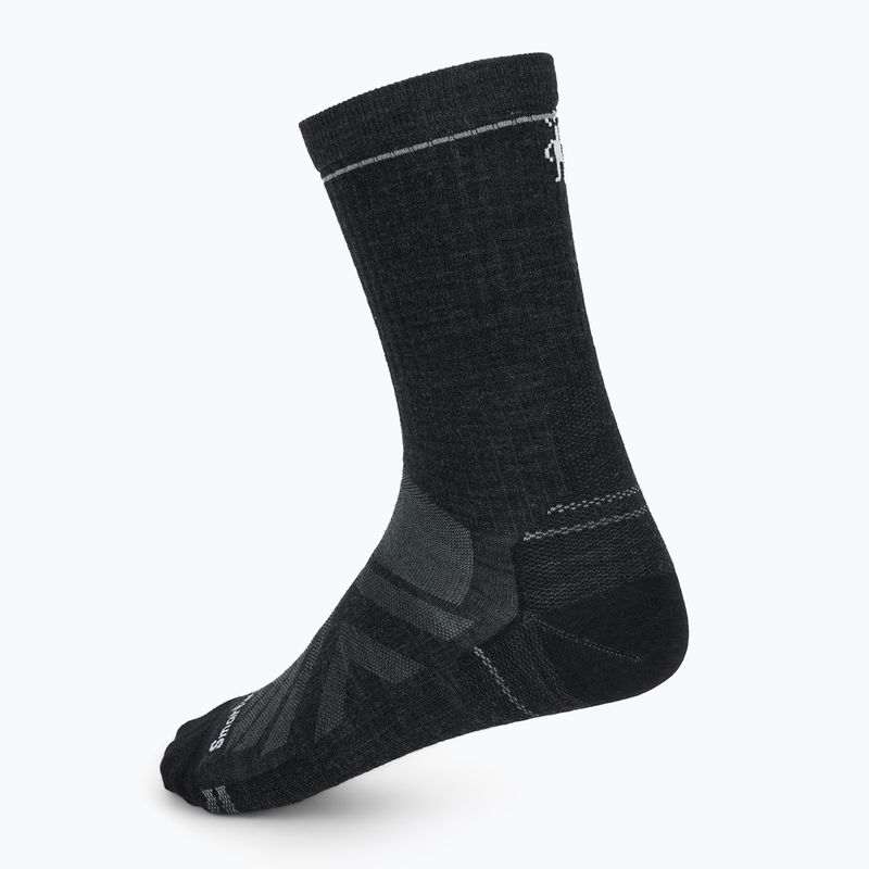 Шкарпетки Smartwool Hike Zero Cushion Crew charcoal 2