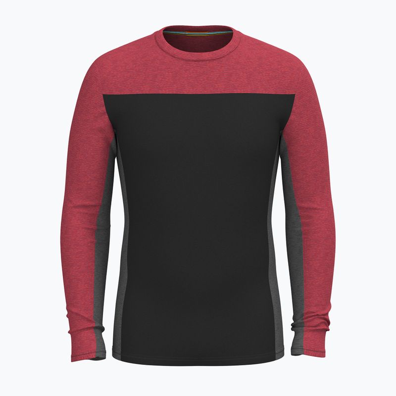 Чоловіча термоактивна кофта Smartwool Classic Thermal Merino Base Layer Colorblock Crew Boxed  3