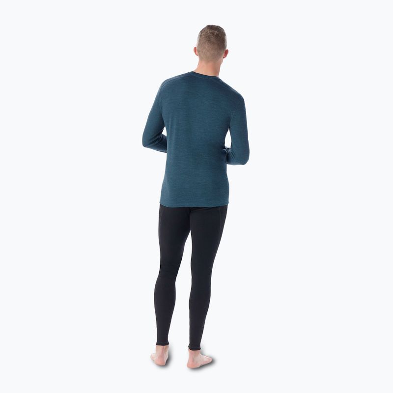 Чоловіча термобілизна Smartwool Merino 250 Baselayer Crew Boxed з сутінковим синім вересом 2