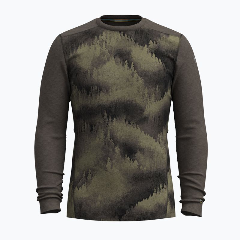 Чоловіча термоактивна кофта Smartwool Merino 250 Baselayer Crew Boxed north woods foggy pines 3