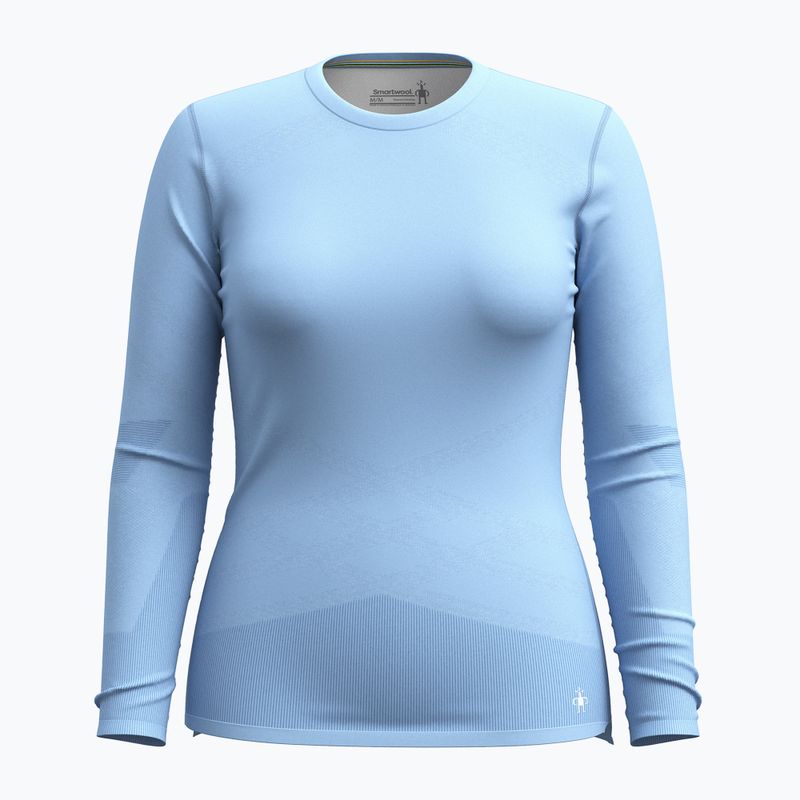 Жіноча термоактивна кофта Smartwool Intraknit Thermal Merino Baselayer Crew serene blue/white 3