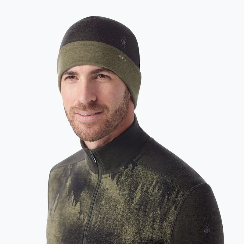 Зимова шапка Smartwool Merino Reversible Cuffed north woods heather