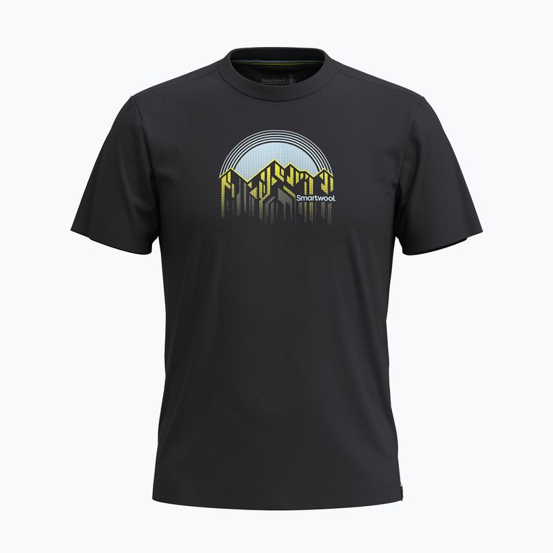 Футболка чоловіча Smartwool Dusk to Dawn Graphic Short Sleeve black