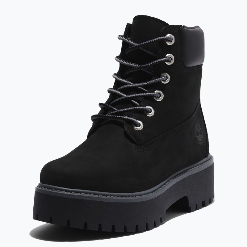 Черевики жіночі Timberland Stone Street 6In Waterproof jet black 10